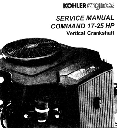 kohler command 25 compression test|kohler command 25 manual.